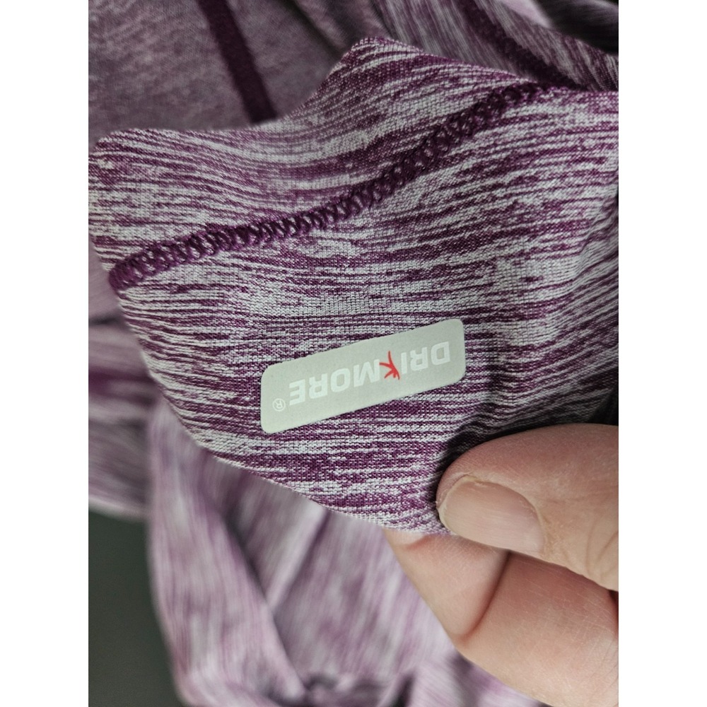 Purple Athletic Tank Built In Bra Workout Yoga‎ Activewear Top - Picture 6 of 6